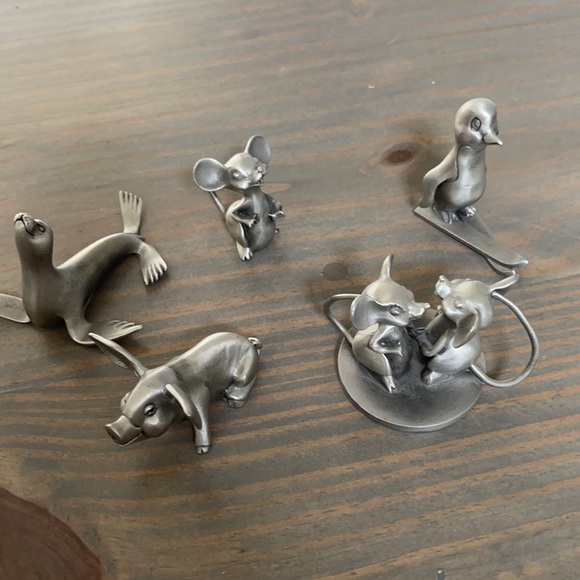 Set of 5 Hudson Pewter collectibles - Picture 1 of 5